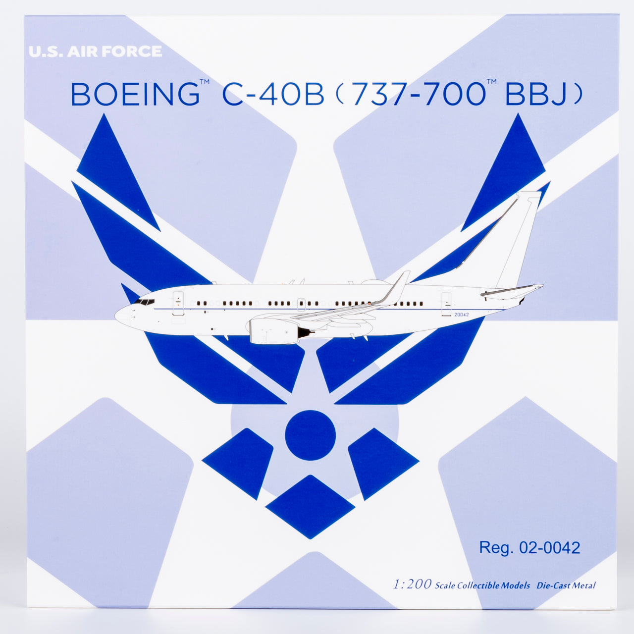 NG Models 1:200 U.S. Air Force C-40B NG 05008