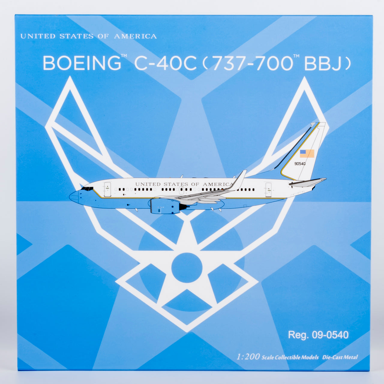 NG Models 1:400 U.S. Air Force C-40B NG 05017