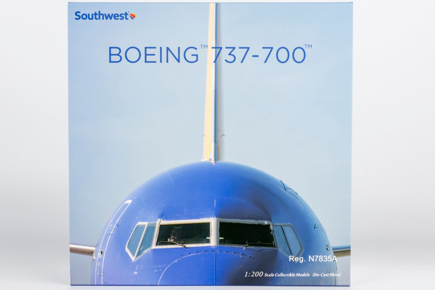 NG Models 1:200 Southwest Airlines Boeing 737-700 N7835A 05023