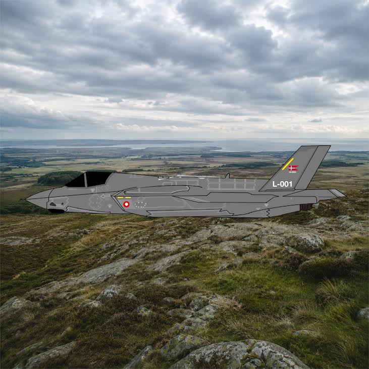 Pre-Order 3DD 1:400 Royal Danish Air Force F-35A L-001 201