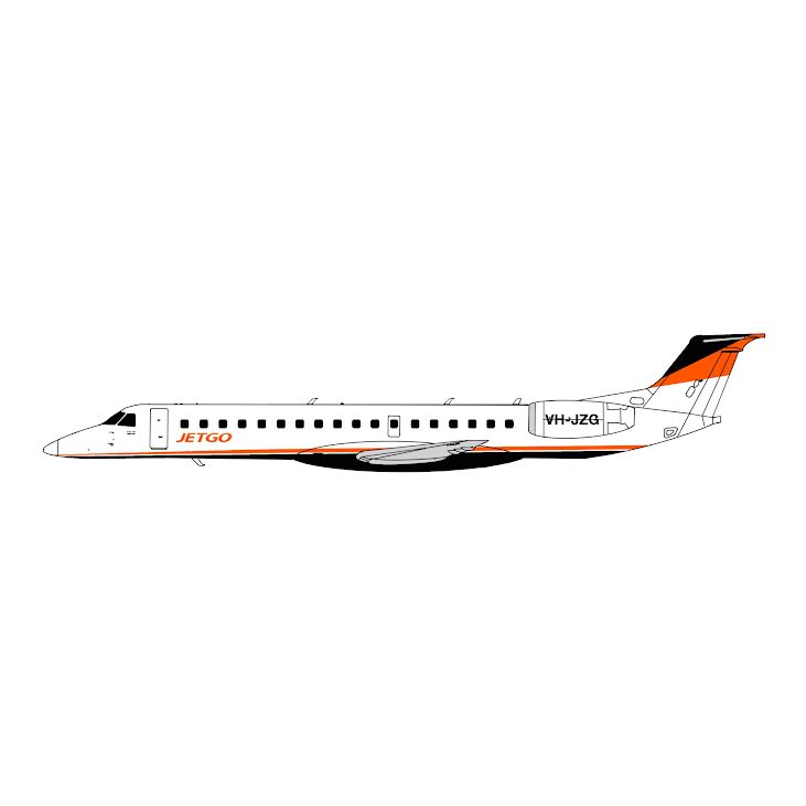 Pre-Order 3DD 1:400 JetGo Australia Embraer ERJ-145 VH-JZG 210