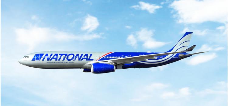 Pre-Order Phoenix Models 1:400 National Airlines Airbus A330-300 N873CA 04701