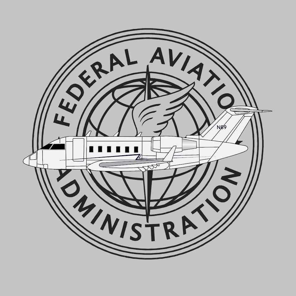 Pre-Order 3D Design Deck 1:200 FAA Bombardier Challenger 605 N89 190