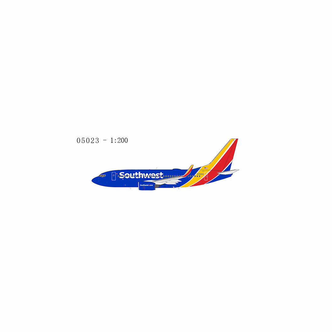 NG Models 1:200 Southwest Airlines Boeing 737-700 N7835A 05023