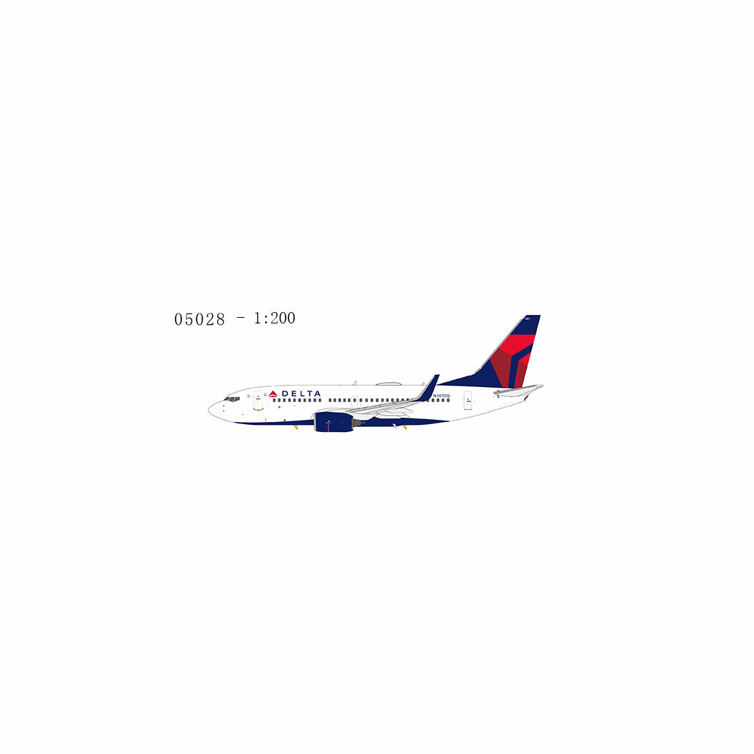 NG Models 1:200 Delta Air Lines Boeing 737-700 N301DQ 05028