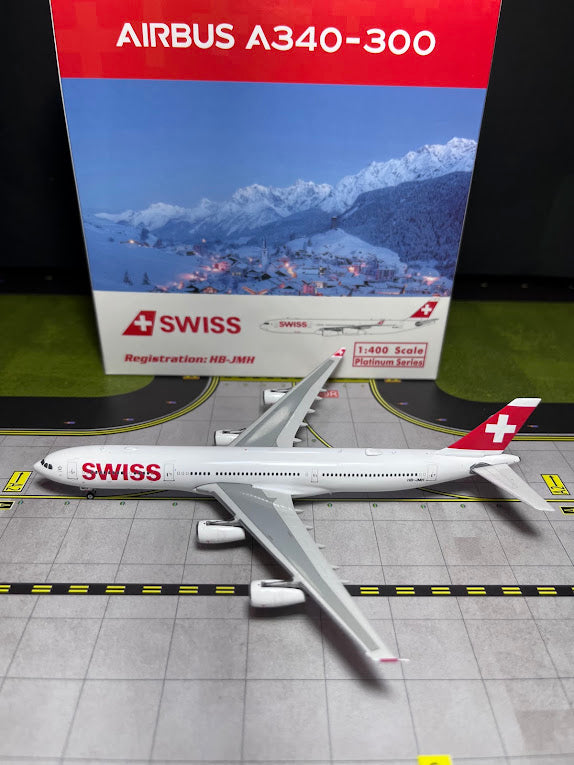 Phoenix Models 1:400 Swiss Airbus A340-300 HB-JMH 11975