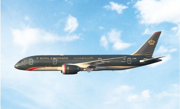 Pre-Order Phoenix Models 1:400 Royal Jordanian Boeing 787-8 JY-BAG "new livery" 12077
