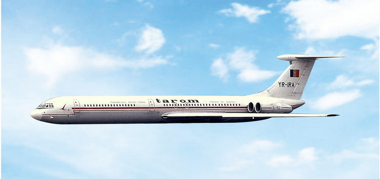 Pre-Order Phoenix Models 1:400 Tarom Ilyushin IL-62 YR-IRA 12079