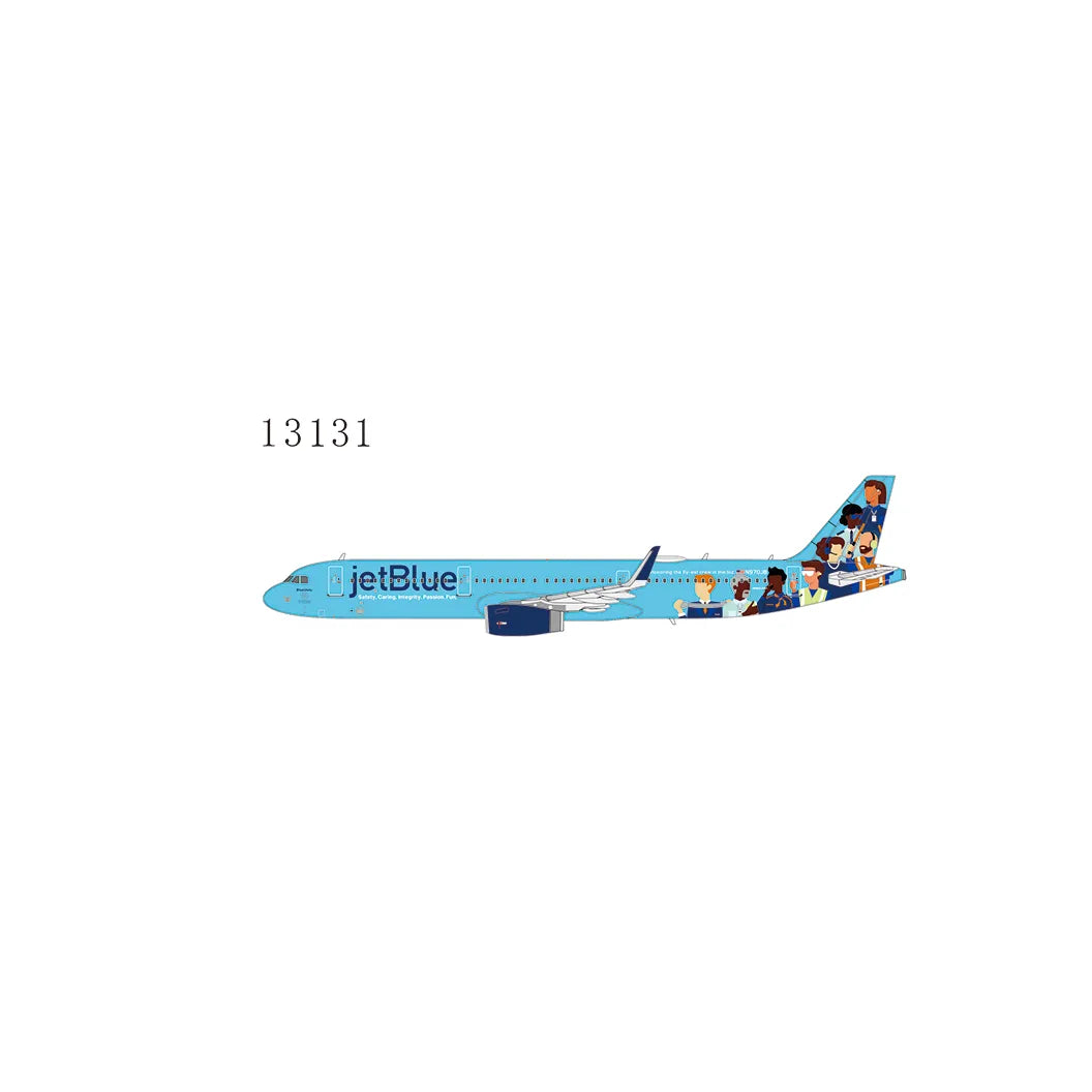 NG Models 1:400 jetBlue Airways Airbus A321 "BlueUnity" N970JB NG 13131