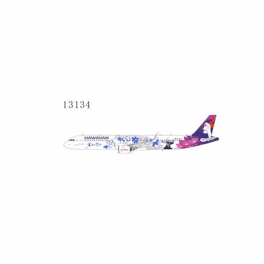 Pre-Order NG Models 1:400 Hawaiian Airlines Airbus A321neo N216HA "Disney's Lilo & Stitch" 13134