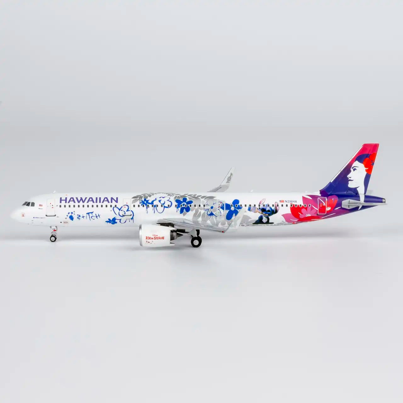 NG Models 1:400 Hawaiian Airlines Airbus A321neo N216HA 