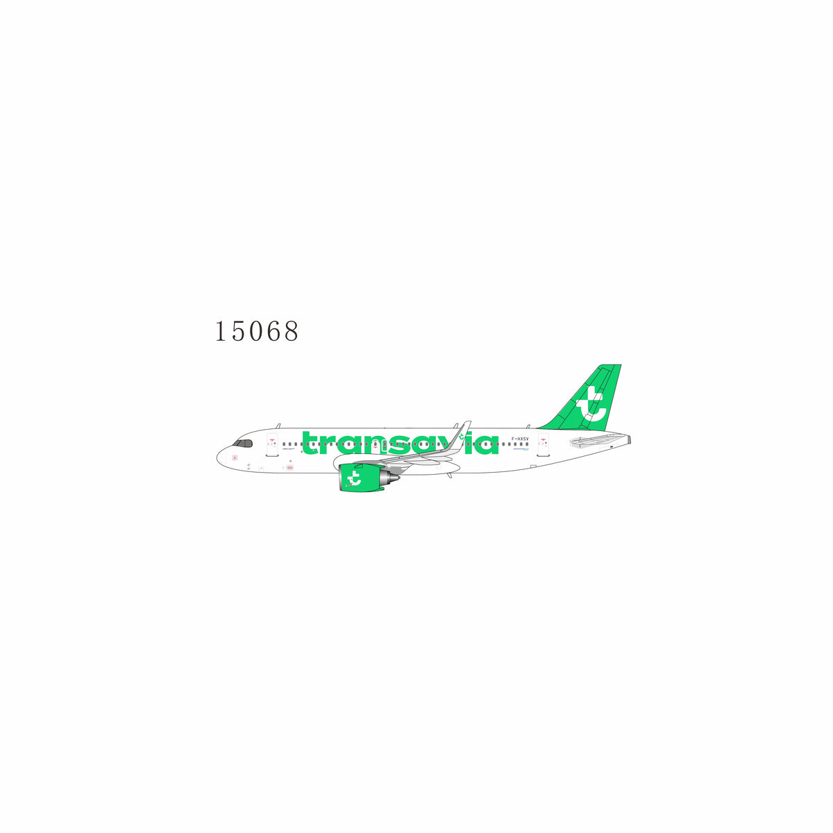 Pre-Order NG Models 1:400 Transavia France Airbus A320neo F-HXSV 15068