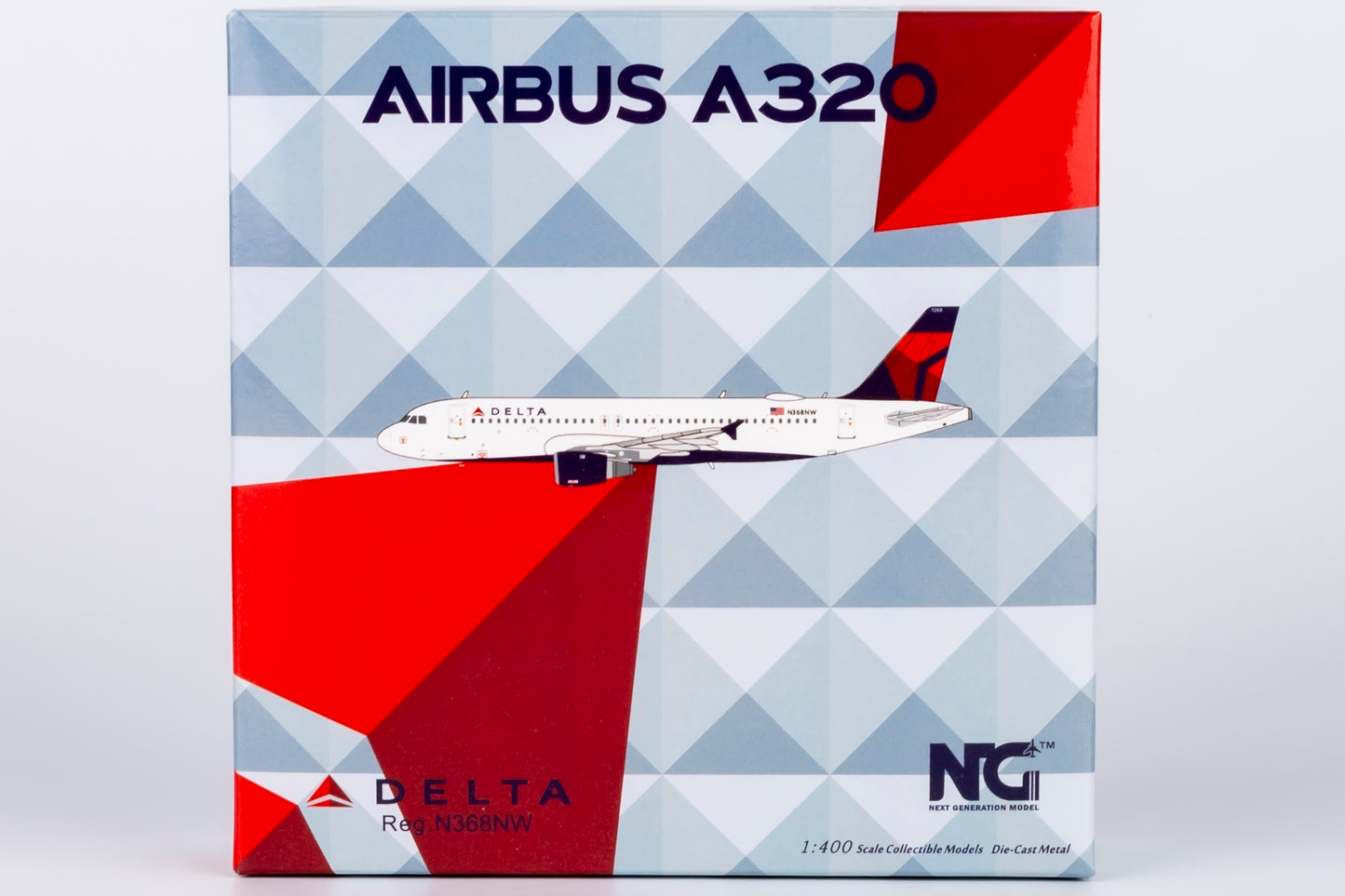 NG Models 1:400 Delta Air Lines Airbus A320 N368NW NG 15045