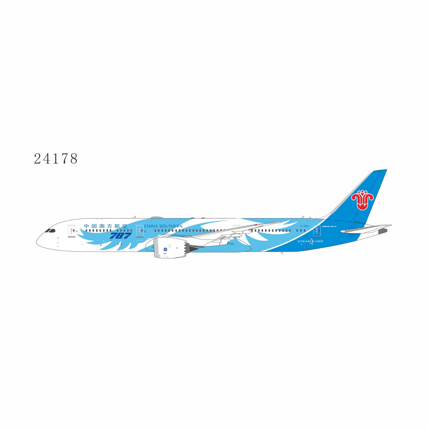 NG Models 1:400 China Southern Airlines Boeing 787-9 B-20EH "1000th 787 delivered" 24178