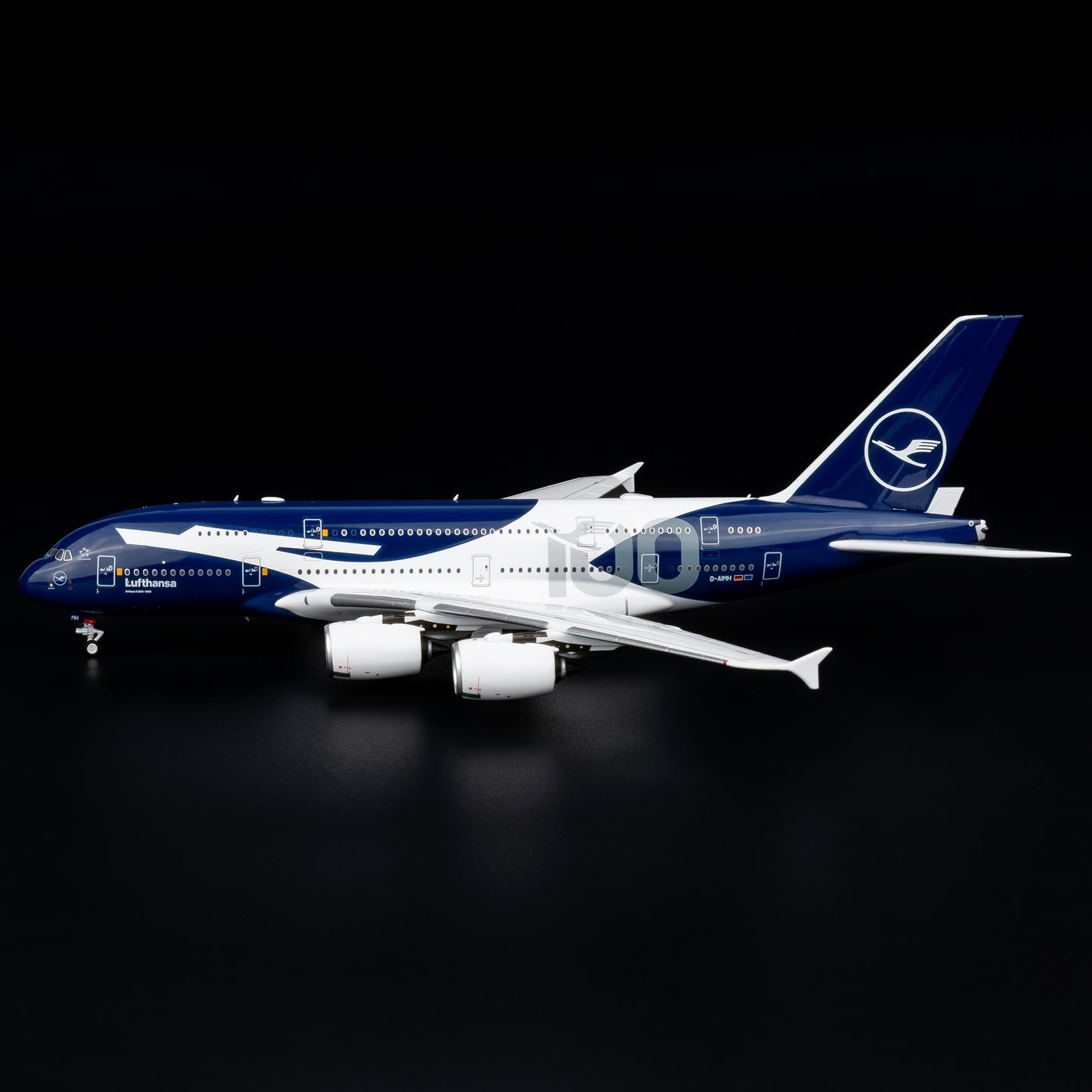Pre-Order NG Models 1:400 Lufthansa Airbus A380 D-AIMH "100 Years" 38002