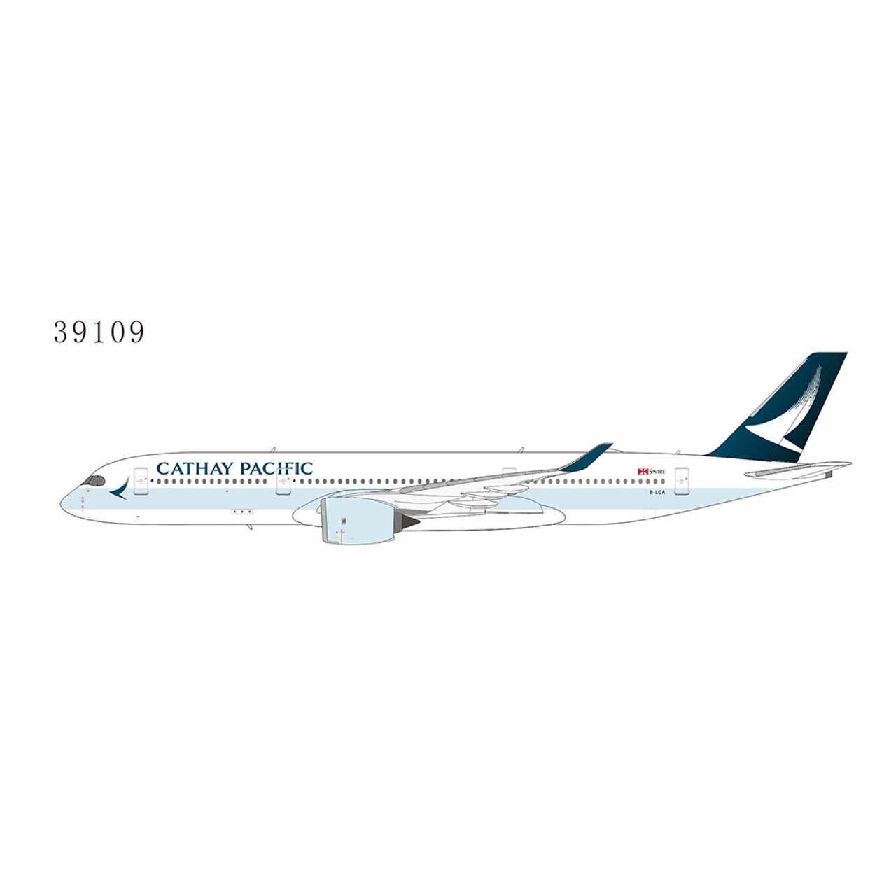 NG Models 1:400 Cathay Pacific Airbus A350-900 "1st A350 for CX" B-LQA NG 39109