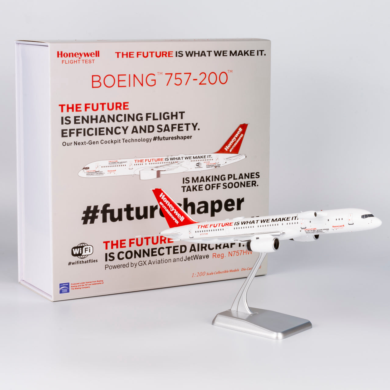 NG Models 1:200 Honeywell Boeing 757-200 "current livery" N757HW NG 42039