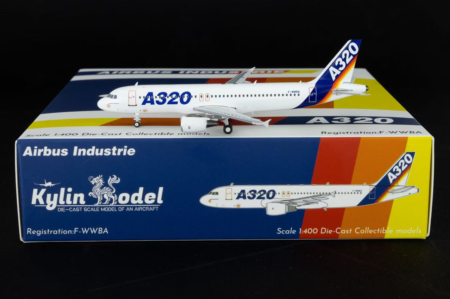Kylin Models 1:400 Airbus A320 F-WWBA K320AIB01