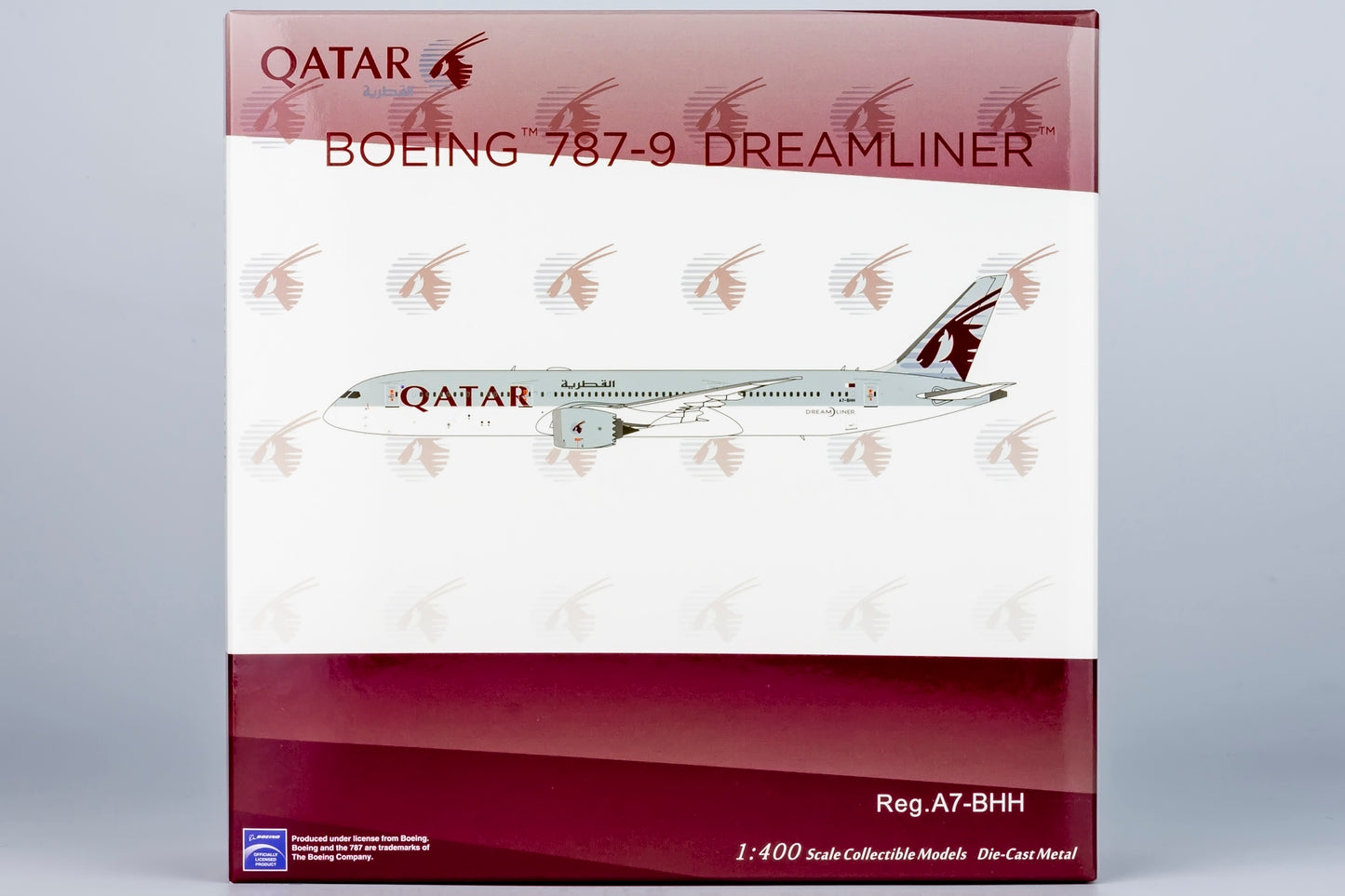 NG Models 1:400 Qatar Airways Boeing 787-9 A7-BHH NG 55106
