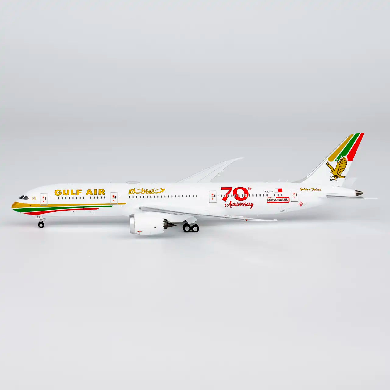 NG Models 1:400 Gulf Air Boeing 787-9 A9C-FG 