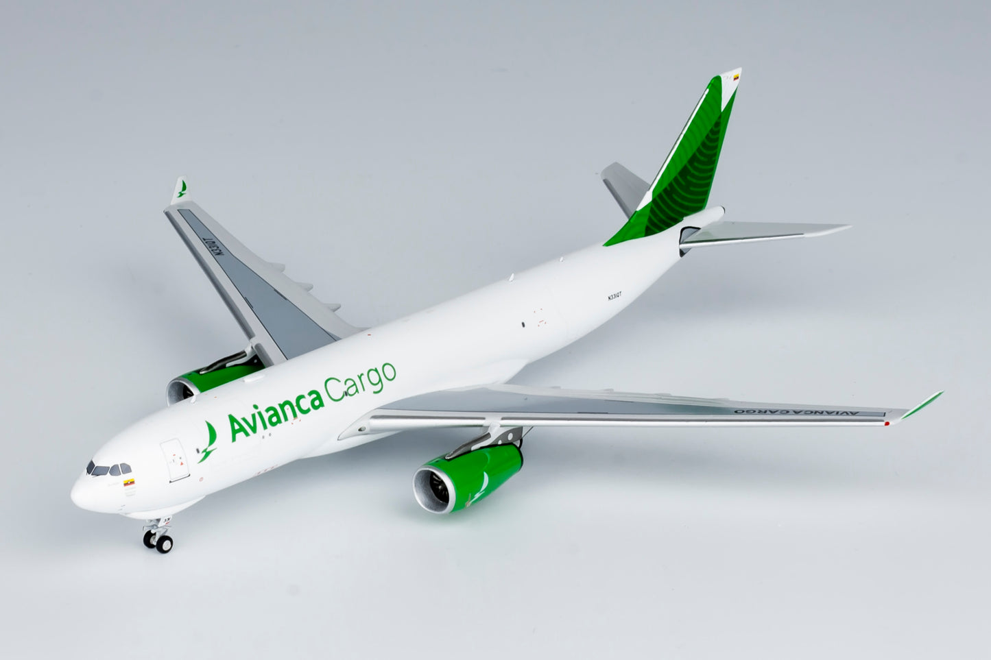 NG Models 1:400 Avianca Cargo Airbus A330-200F Green livery N331QT NG 61071