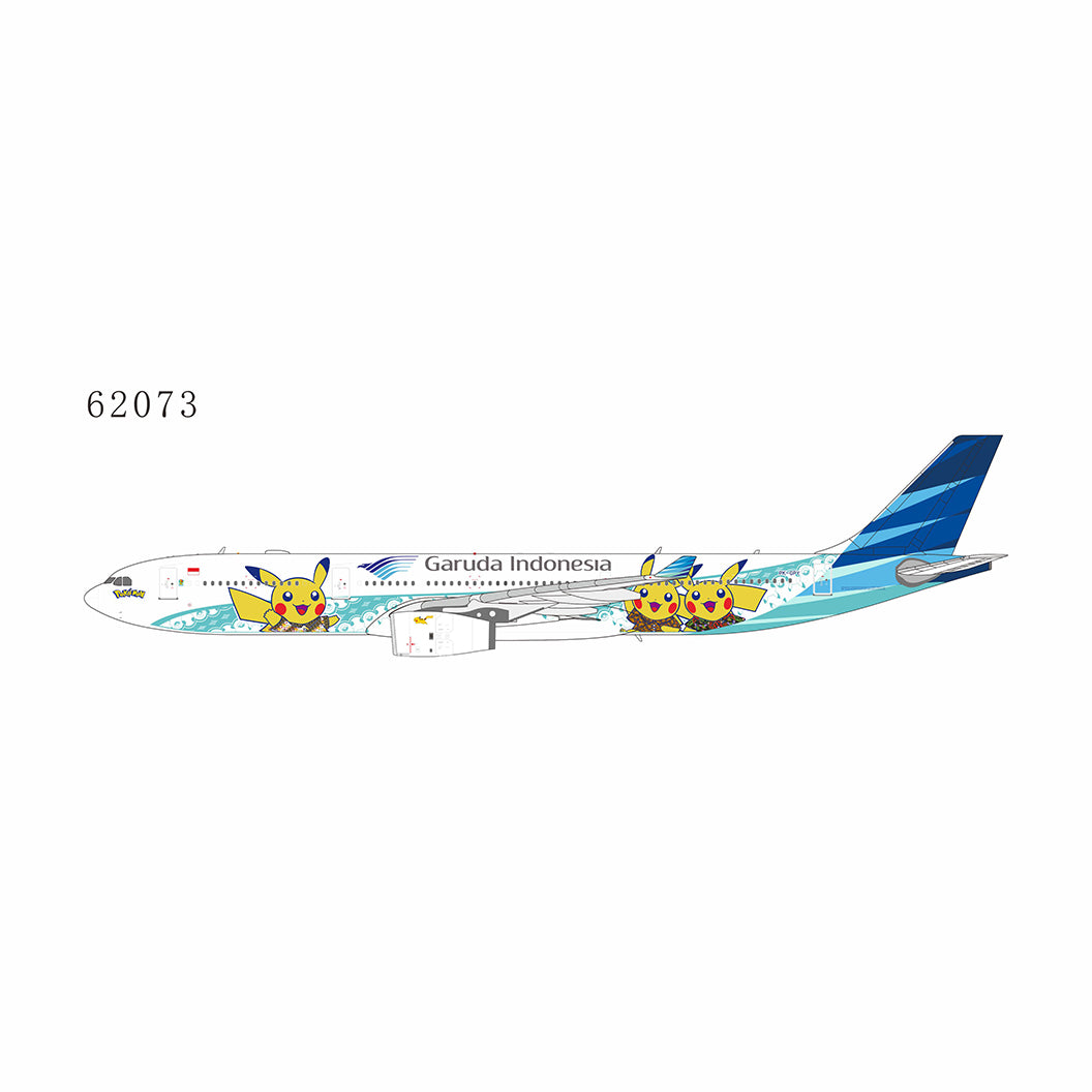 NG Models 1:400 Garuda Indonesia Airbus A330-300 "Pikachu Jet" PK-GPY 62073