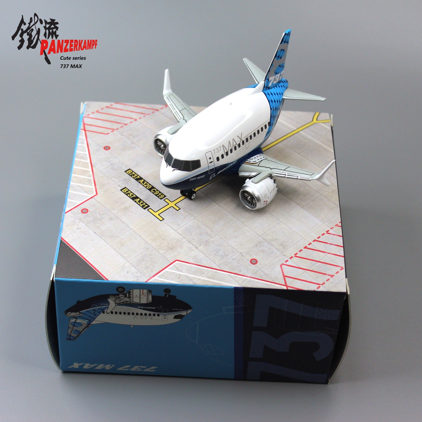 Panzerkampf Cute Model Boeing Company Boeing 737 MAX 8 70104PA
