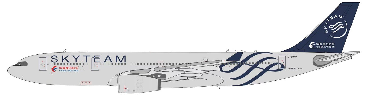 Pre-Order Kylin Models 1:400 China Eastern Airbus A330-200 B-5949 "Star Alliance" K332CES01