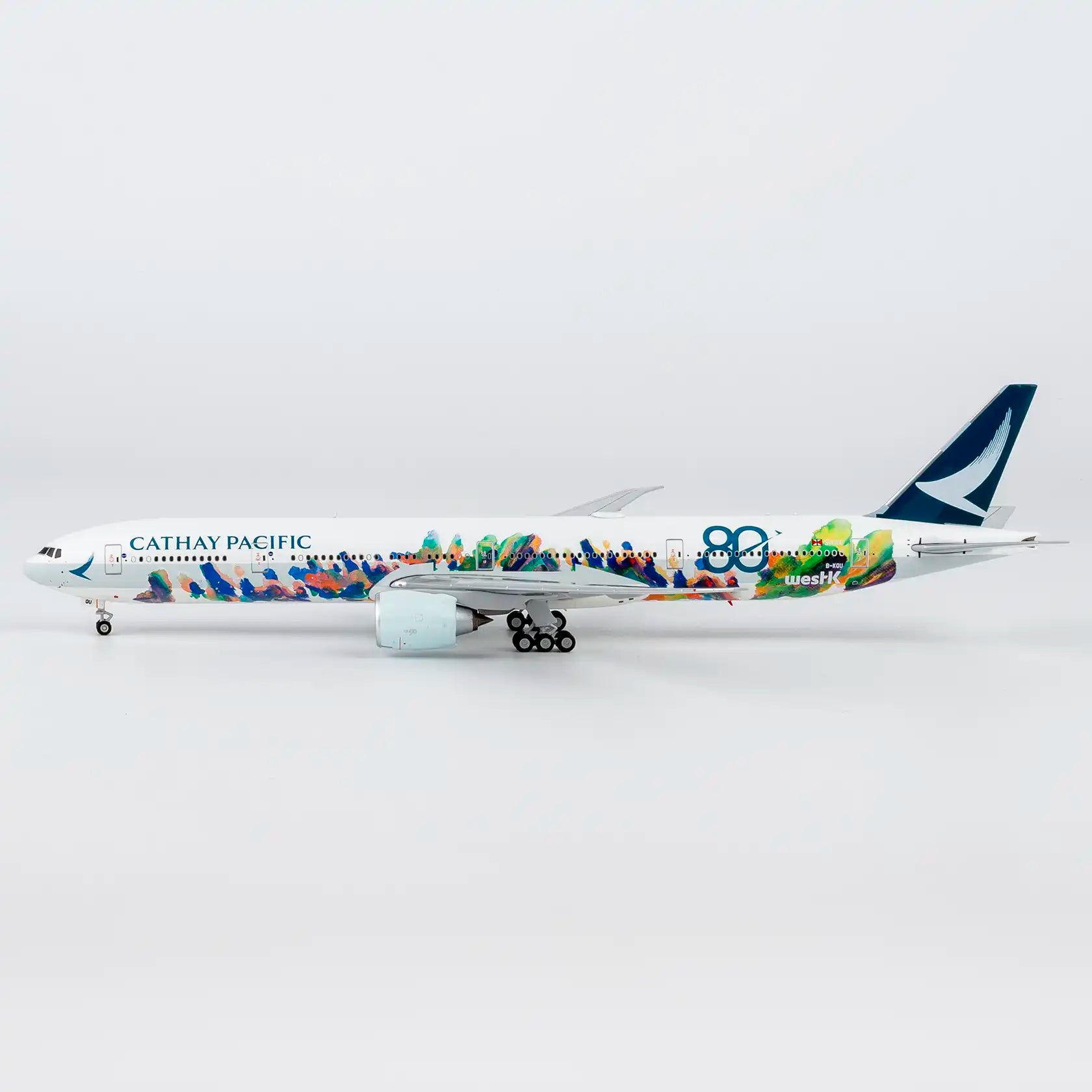 NG Models 1:400 Cathay Pacific Boeing 777-300ER B-KQU 