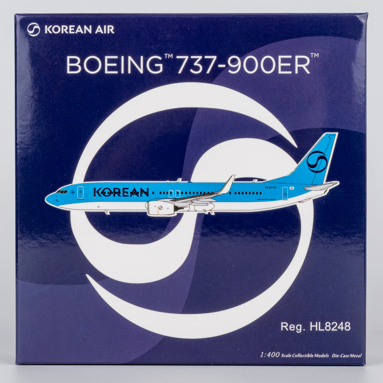 NG Models 1:400 Korean Air Boeing 737-900ER HL8248 "first 737-900 in 2025's livery" 79026