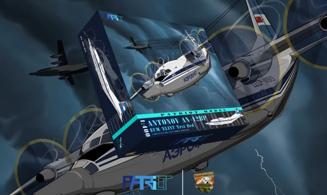 Pre-Order Patriot Model 1:400 Aeroflot Antonov AN-12B ECM/ELINT Testbed CCCP-11819 PT-400-031