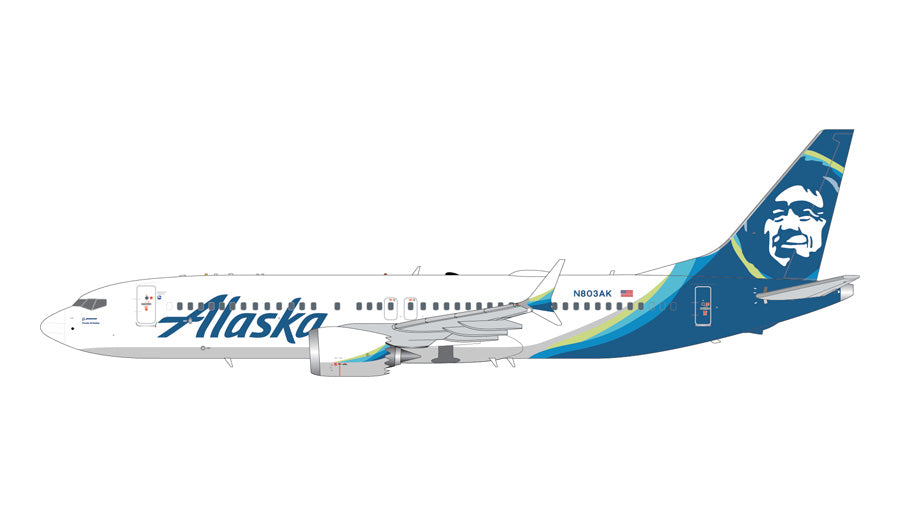 Pre-Order Gemini200 Alaska Airlines Boeing 737 MAX 8 N803AK GJASA1488