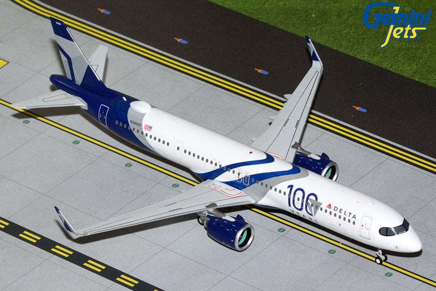 Gemini200 Delta Air Lines Airbus A321neo N589DT "100 Years" G2DAL1399