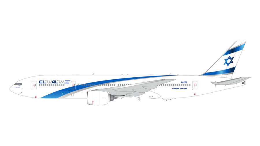 Pre-Order Gemini200 El Al Boeing 777-200 4X-ECB G2ELY1361