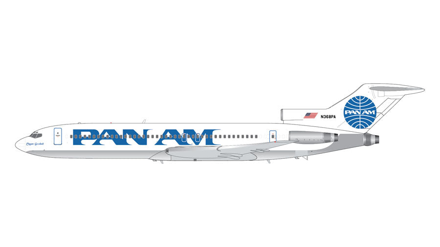 Pre-Order Gemini200 Pan Am Boeing 727-200 N368PA G2PAA1408