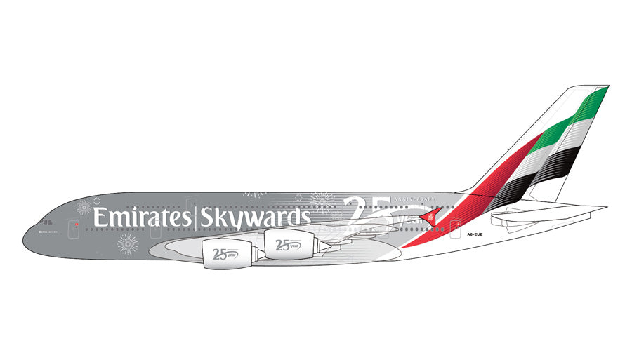 Gemini200 Emirates Airbus A380 A6-EUE "Skywards 25th Anniversary" G2UAE1494