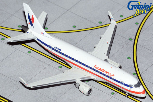 Gemini Jets 1:400 American Eagle Embraer ERJ-170 N760MQ "Retro" GJAAL2056