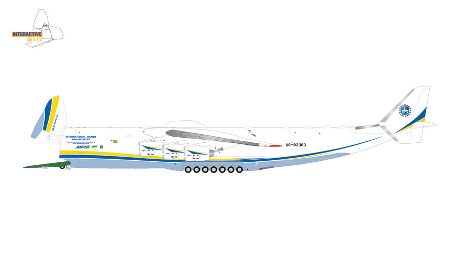 GeminiJets 1:400 Antonov AN-225 Mriya UR-82060 "Nose Open/Closed" GJADB2336