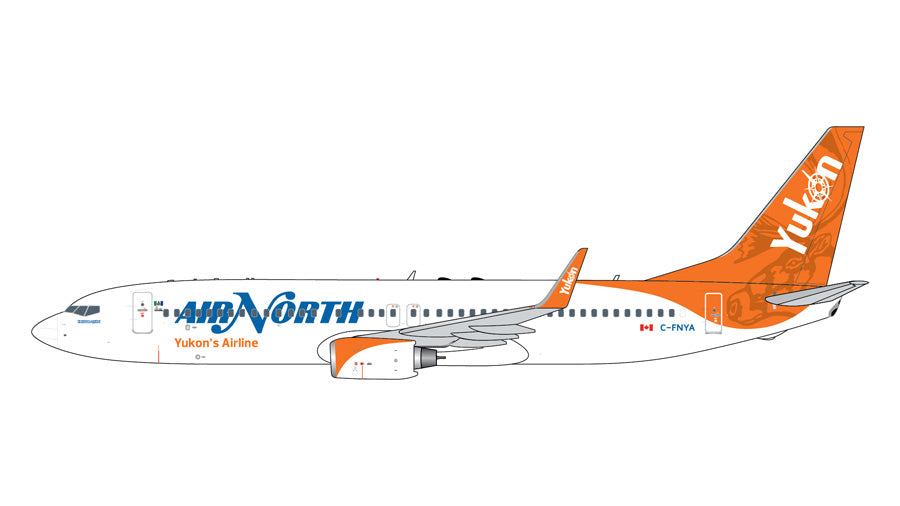 Pre-order GeminiJets 1:400 Air North Boeing 737-800 C-FNYA GJANT2394