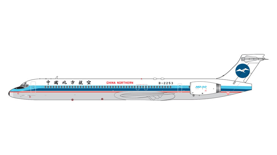 Pre-Order Gemini Jets 1:400 China Northern Airlines McDonnell Douglas MD-90 B-2253 GJCBF2347