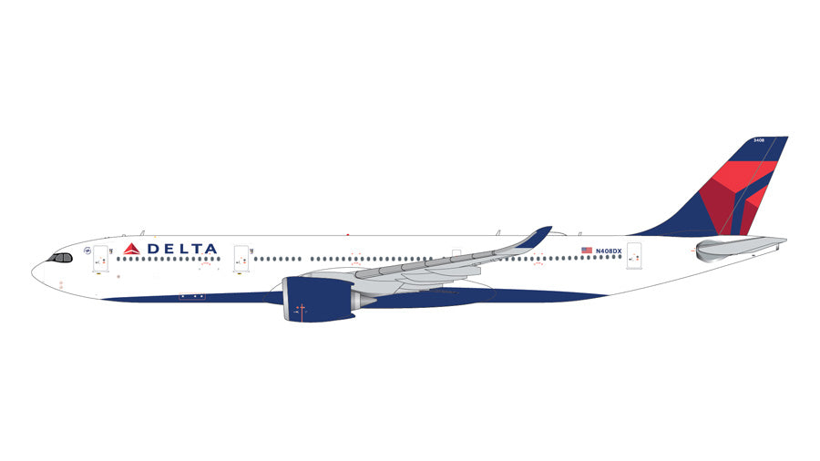Gemini Jets 1:400 Delta Air Lines Airbus A330-900neo N408DX GJDAL2374