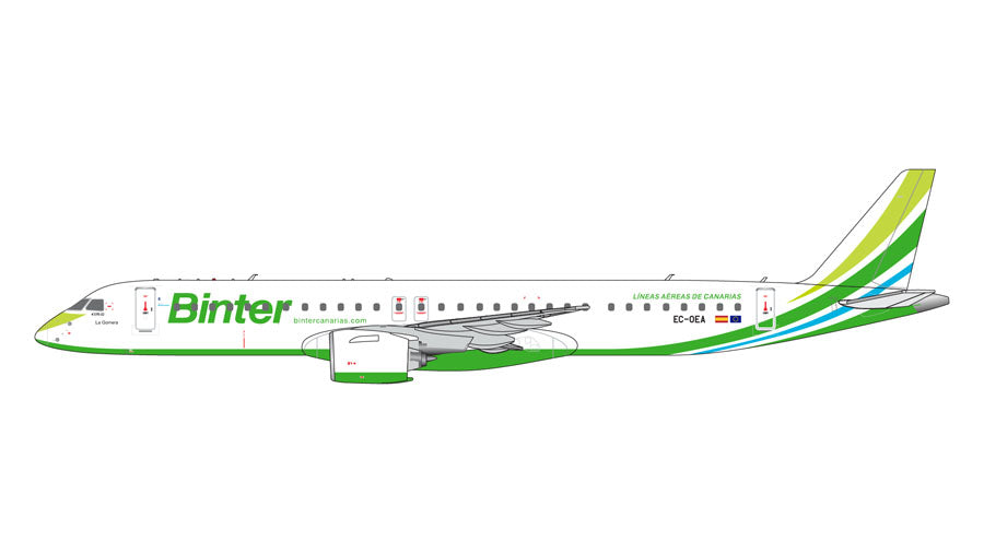 Gemini Jets 1:400 Binter Canarias Embraer ERJ 195-E2 EC-OAE GJIBB2281
