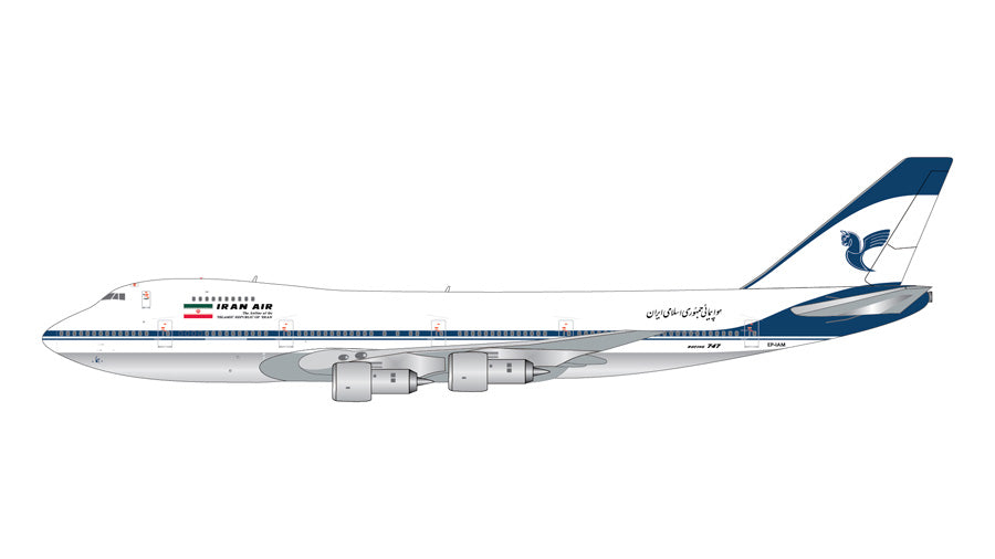 GeminiJets 1:400 Iran Air Boeing 747-100 EP-IAM GJIRA2305