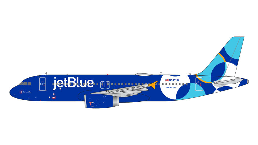 Gemini Jets 1:400 jetBlue Airbus A320 N547JB GJJBU2289