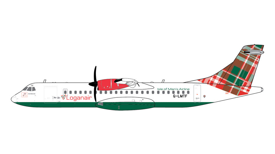 Gemini Jets 1:400 Loganair Aerospatiale ATR-72-600 G-LMTF "Green Livery" GJLOG2309