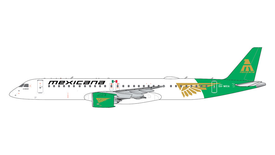 Gemini Jets 1:400 Mexicana Embraer E195-E2 XA-MXA GJMXA2383