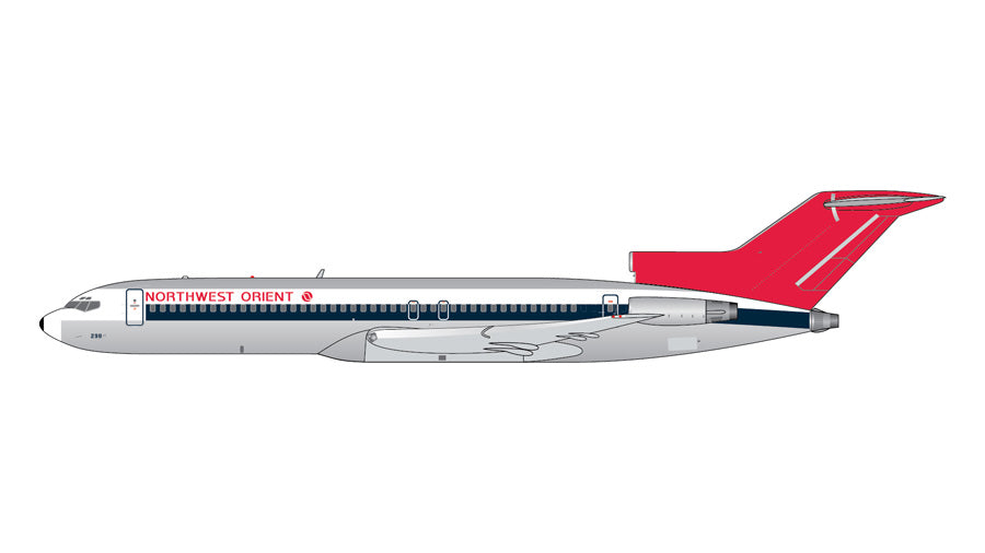 Gemini Jets 1:400 Northwest Orient Boeing 727-200 N298US GJNWA2354