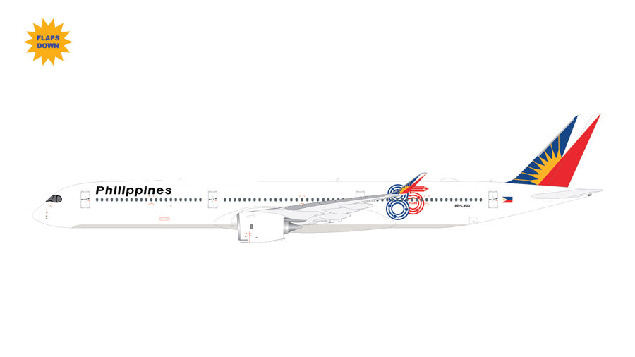 GeminiJets 1:400 Philippine Airlines Airbus A350-1000 RP-C3150 "85 Years" Flaps Extended GJPAL2397F