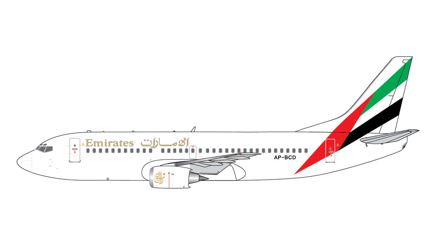 Gemini Jets 1:400 Emirates Boeing 737-300 A6-BCD GJUAE2232