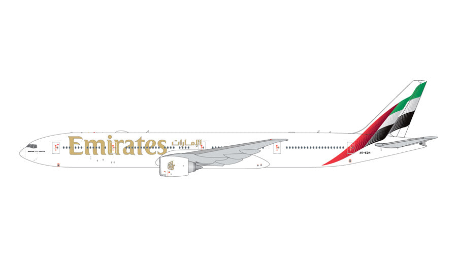 GeminiJets 1:400 Emirates Boeing 777-300ER A6-EQH GJUAE2318